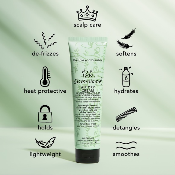 Bumble and Bumble Travel Size Seaweed Nourishing Air Dry Cream - Picture 4 of 9